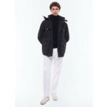 Parka matelassée en toile technique