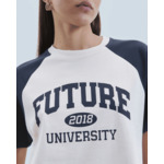 T-shirt Col Rond Manches Courtes Future