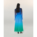 Robe Longue Manche Longue Mousseline