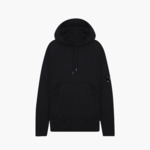 C.P Company Pul Hoodie Diagonal Raised Noir