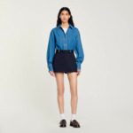 Jupe short à passants fantaisie