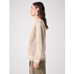 Pull en laine Dakota TERRE FUMEE/BEIGE CH