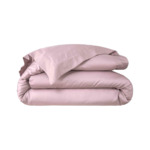 Yves Delorme - Housse de couette en satin de coton marron, Triomphe