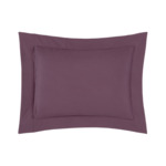 Yves Delorme - Taie d'oreiller en satin marron, Triomphe