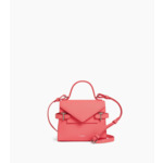 Petit sac à main double rabat Emilie en cuir signature T
