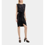 Robe Courte Noire À Paillettes Femme