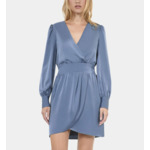 Robe Courte Bleue Femme