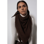 Écharpe cachemire Eleonore BRUN CHINE