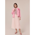 Jupe Juillet-Rose Pale en Polyester