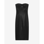 Robe Bustier En Cuir