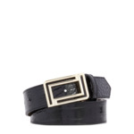 Double L - Ceinture 30 Ajust - Noir