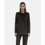 Veste De Smoking Ample Revers Satin