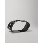 Ceinture corset en cuir