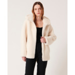 Manteau Macey Ecru en Polyester