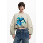Sweat-shirt bouffant fruits