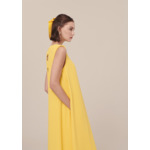 Robe Roxy-Jaune en Polyester