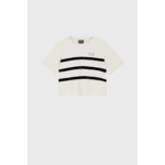 T-shirt - sable blanc