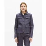 Veste Courte 4 Poches A Rabat