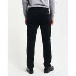 Pantalon chino slim fit en velours côtelé