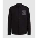 K-CHEVRON DETAIL POPLIN SHIRT