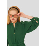 Robe Rivoltina-Vert en Polyester