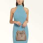 AURA MINI DRAWSTRING - VITELLO KERIA+SUEDE+VITELLO SIDNEY