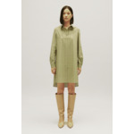 Robe courte monogramme verte