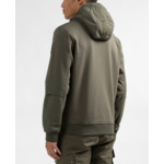 Sweat zippé en molleton