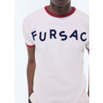 T-shirt floqué en coton biologique