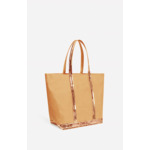 Cabas L Zippé En Toile En Lyocell Et Coton