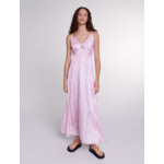 Robe longue imprimée ajourée