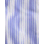 Chemise semi-ajustée infroissable rayée bleue