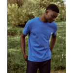 T-shirt bleu vif