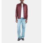 Chemise À Rayures Noires Et Rouges Homme