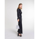 Robe longue pailletée