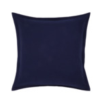 Lacoste - Taie d'oreiller en satin de coton bleu, L Weave