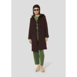 Manteau Manoela-Figue en Laine Froide