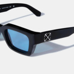 Off-White Virgil Sunglasses Black Light Blue