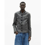 Veste Droite Style Officier