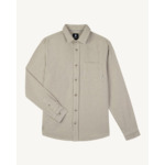 Chemise beige clair chiné