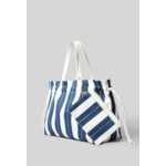 Grand sac cabas rayé