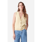 Cardigan Sans Manches Dounya 100% Laine Mérinos