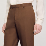 Pantalon de costume en laine