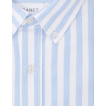 Chemise Gaspard rayée bleue