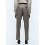 Pantalon droit en laine certifiée