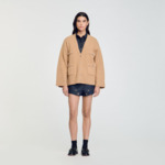 Cardigan long en laine