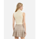 Top Col Montant Sans Manches