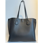 Alphonse De Lancel - Sac Cabas Zippe M - Noir