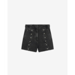 Short En Jean À Boutons Gennya