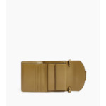 Porte cartes à bandoulière amovible Pia en cuir lisse